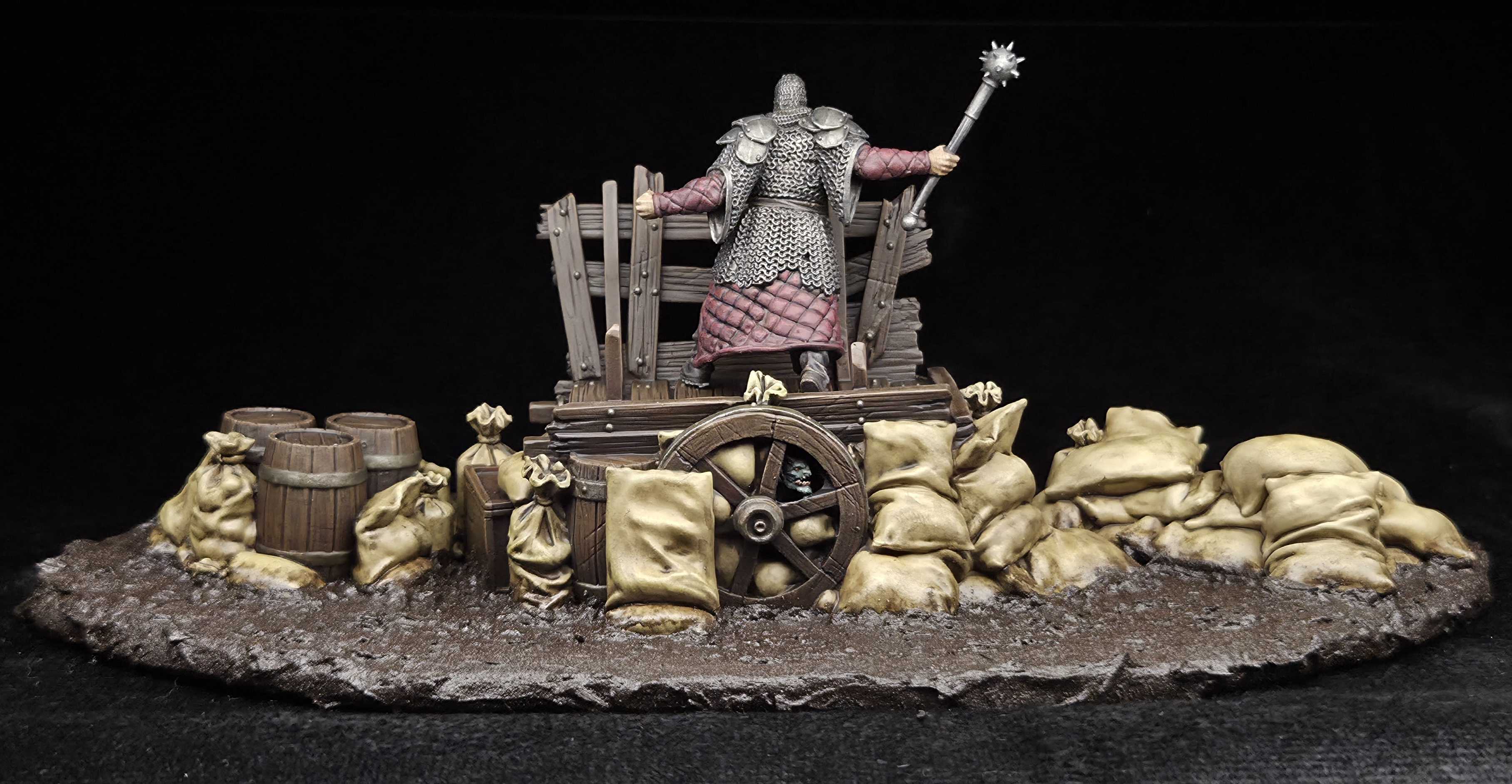 July 2026 diorama brute on barricade