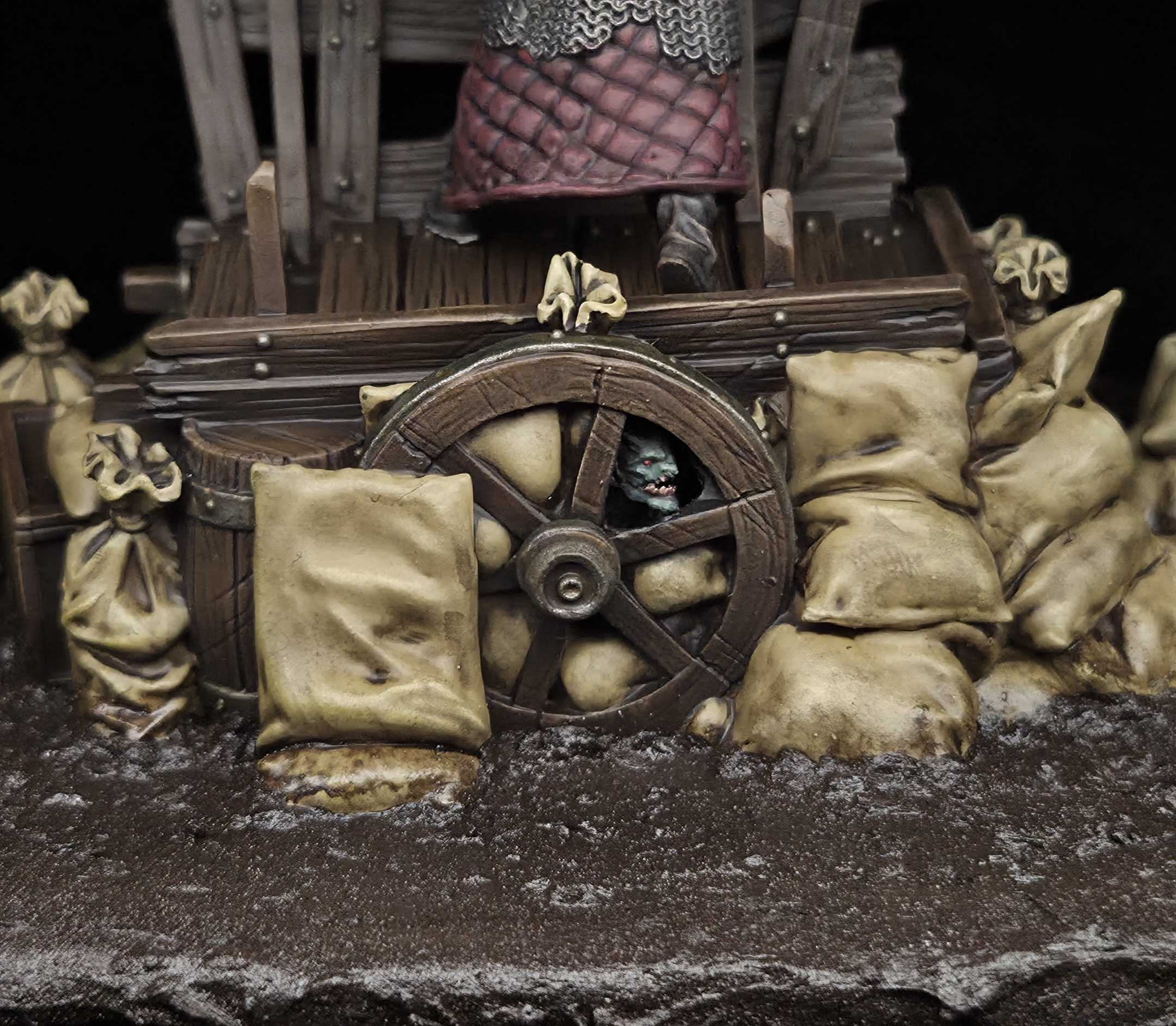 July 2026 diorama goblin tunnel detail