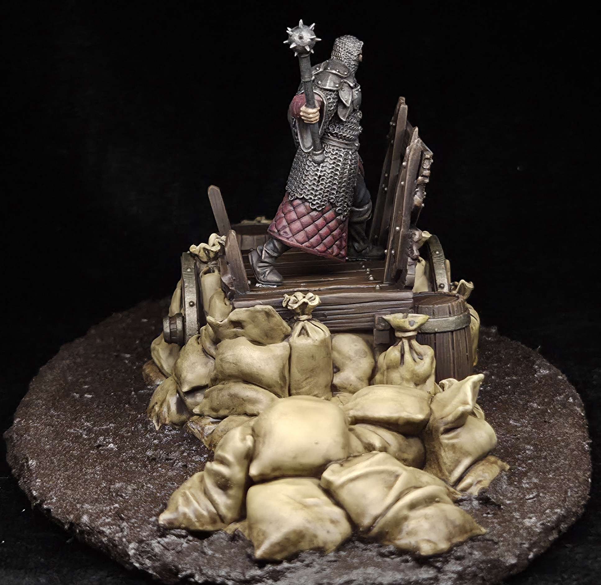 July 2026 diorama side view